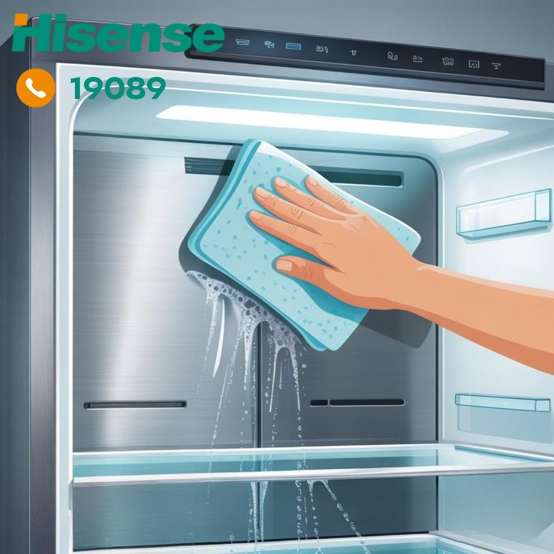 تنظيف الثلاجة هايسنس من الداخل تنظيف الثلاجة هايسنس من الداخل