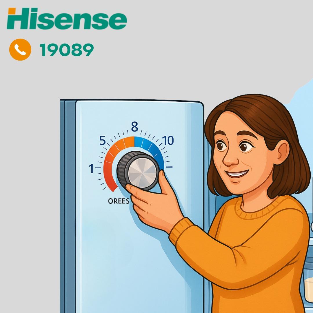 ضبط درجة حرارة الثلاجة والفريزر هايسنس ضبط درجة حرارة الثلاجة والفريزر هايسنس