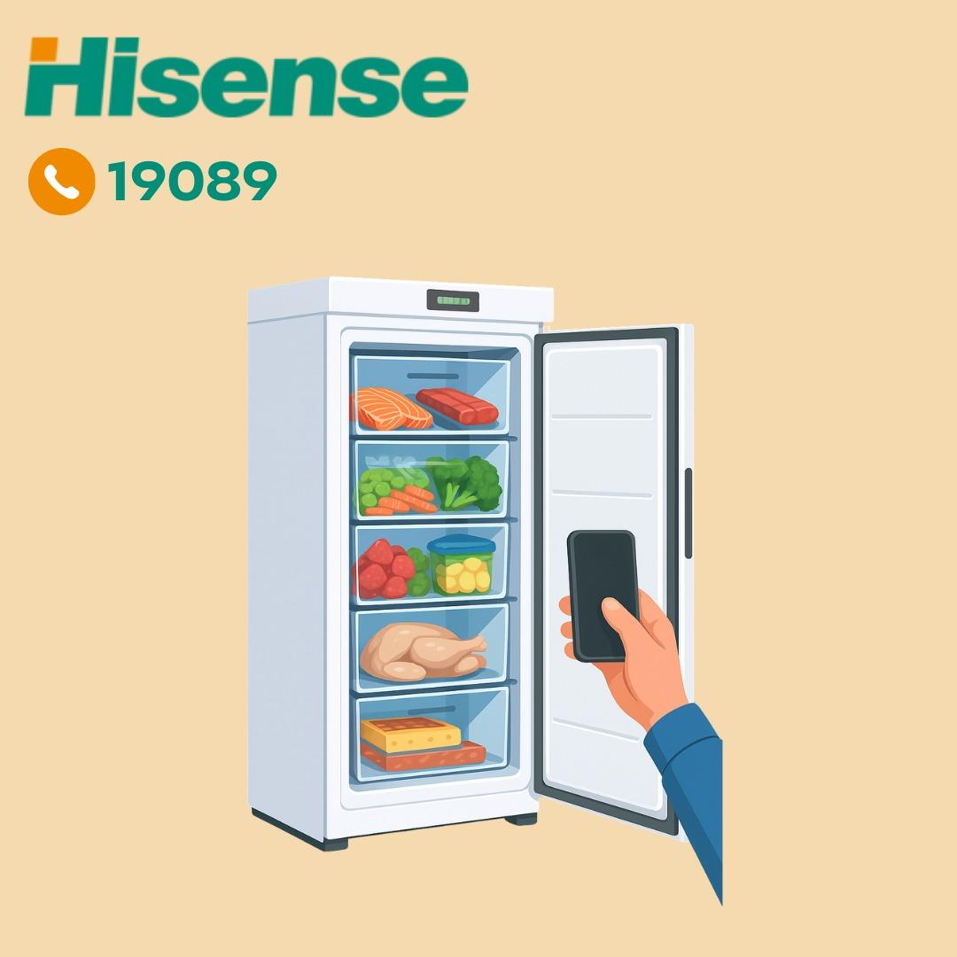 إعادة تشغيل ديب فريزر هايسنس